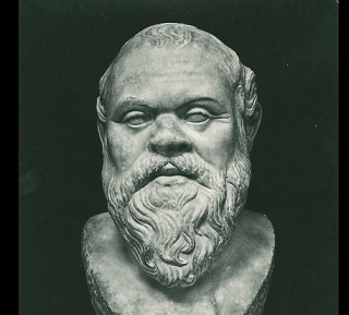 【安い購入】古代ギリシア　ソクラテスと弟子　哲学者ソクラテス　レリーフ　像　オブジェ　インテリア　ギリシア製 西洋彫刻